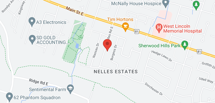 map of 19 NELLES  RD S